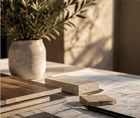 Imagen conceptual de arquitectura y diseño